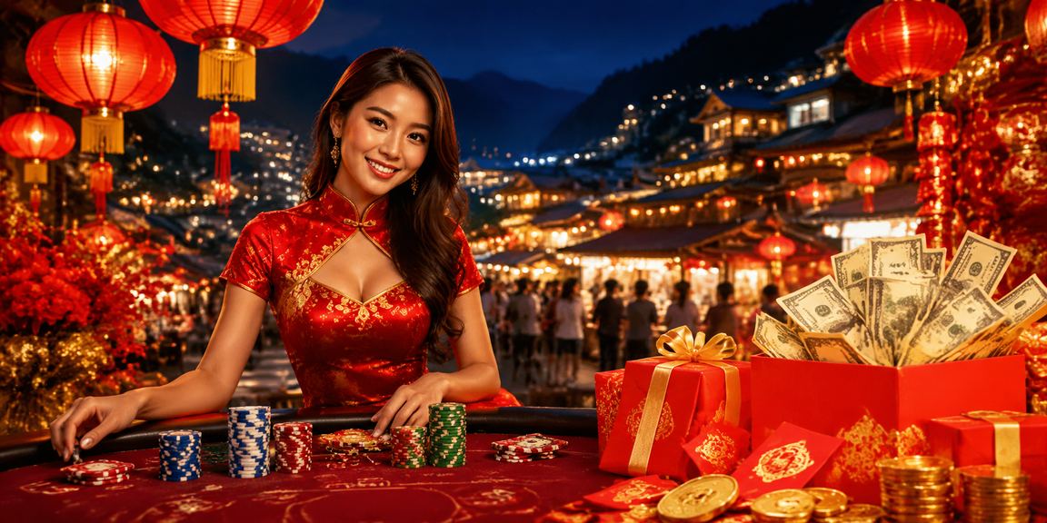 Không khí lễ hội đèn lồng Sapa và bonus phong bao đỏ Jackpot